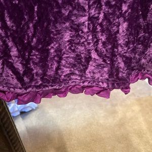 Dosa purple velvet dress size 2